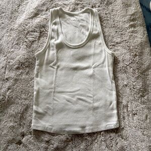 Hollister gilly hicks white tank top